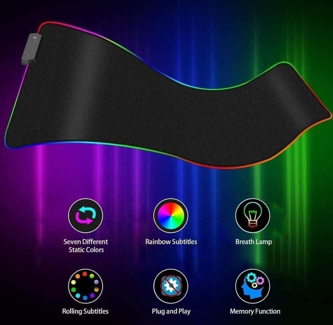 Gaming Computer Mouse Pad Mat – Large Extended Size (60 x 30 cm) | Non-Slip Rubber Base | Smooth Surface for Precision & Speed