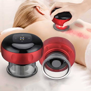 Electric Cupping Therapy Machine – 12-Level Suction &amp; Heat Therapy Massager for Pain Relief and Muscle Recovery