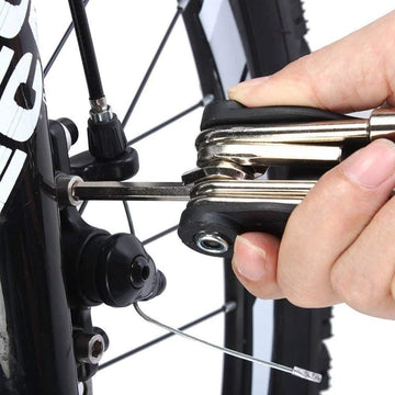 16-in-1 Multi-Purpose Key Spoke Wrench Repair Tool Kit – Compact Bike & Cycle Maintenance Tool