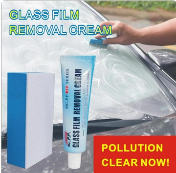 Auto Car Glass Polishing Paste – Oil Film Remover – Front Windshield, Windows, Bathroom Glass Cleaner (20g)