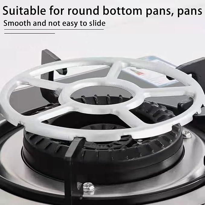 Gas Stove Rack Stand – Alloy Pot Holder Support Ring for Gas Burners