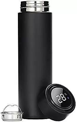 500ML Stainless Steel Smart Temperature Bottle | LED Display | Vacuum Insulated Hot &amp; Cold Flask (Multicolor)