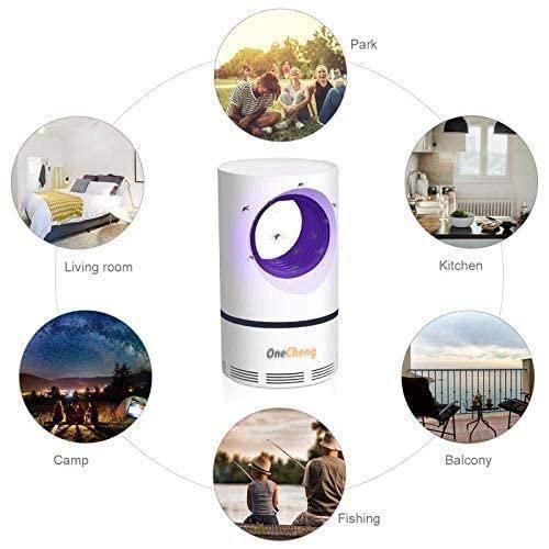 Electronic LED Mosquito Killer Machine | USB-Powered Insect Trap Lamp for Home & Office – Silent, Chemical-Free, High-Efficiency (1 Piece, Assorted Color)