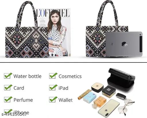 Elegant Jacquard Handbag for Women - Stylish &amp; Durable Fashion Accessory
